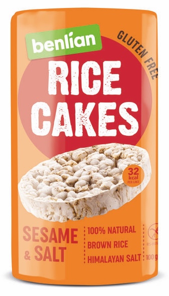 Benlian Rice cakes sezame & salt 100g